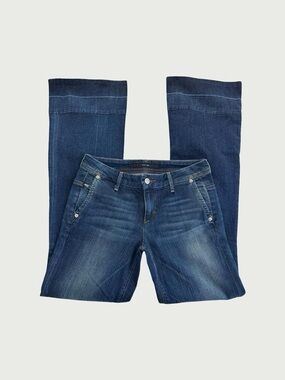 Low Rise Boot Cut Jeans